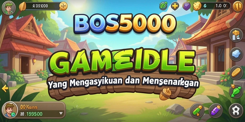 Gameplay menarik BOS5000 dengan aksi idle yang seru.