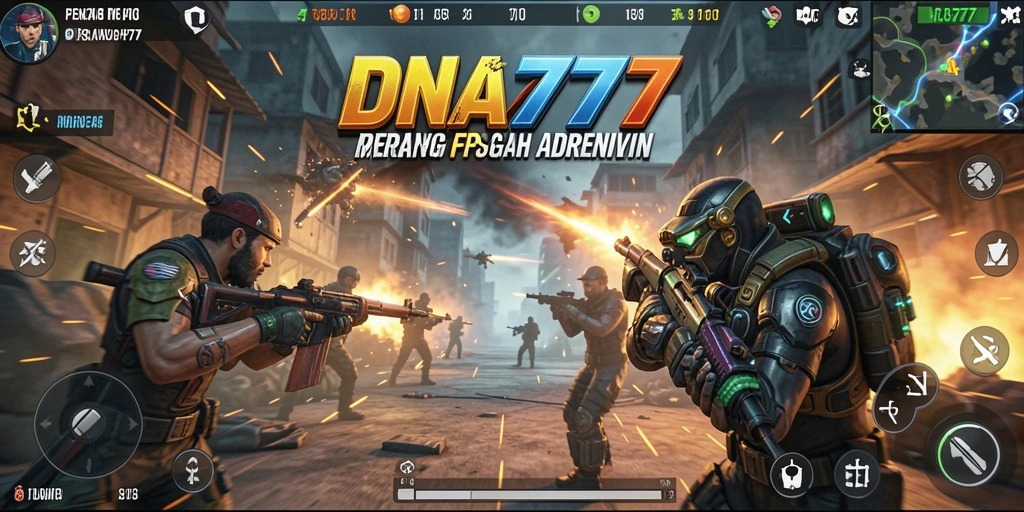 Tampilan gameplay DNA777 yang mendebarkan dan menantang.