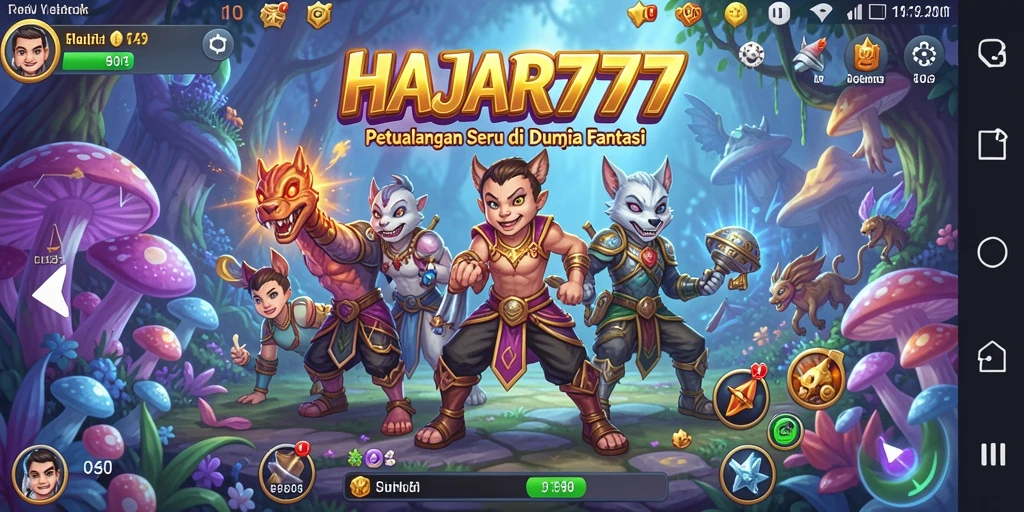 Tampilan gameplay <strong>HAJAR777</strong> yang penuh aksi dan eksplorasi yang mendebarkan.
