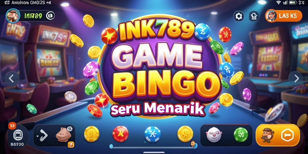 Tampilan gameplay Bingo yang seru dan interaktif di INK789.