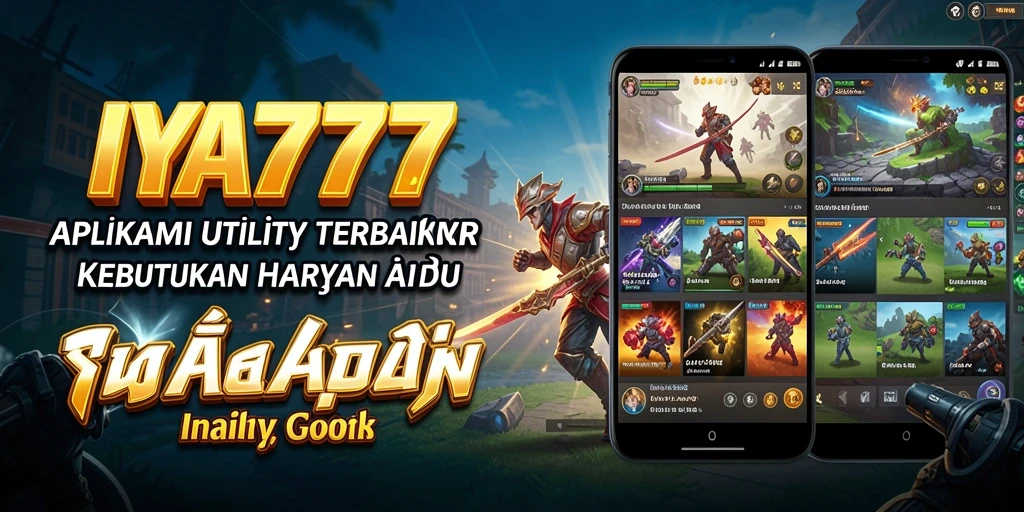 Tampilan utama IYA777 dengan fitur Utility yang intuitif.
