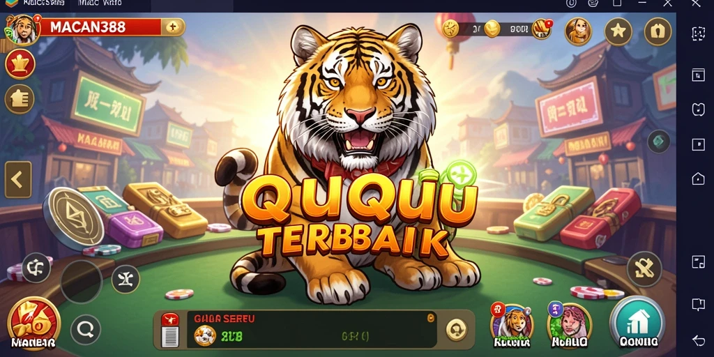 Screenshot gameplay QiuQiu yang seru dan menantang.