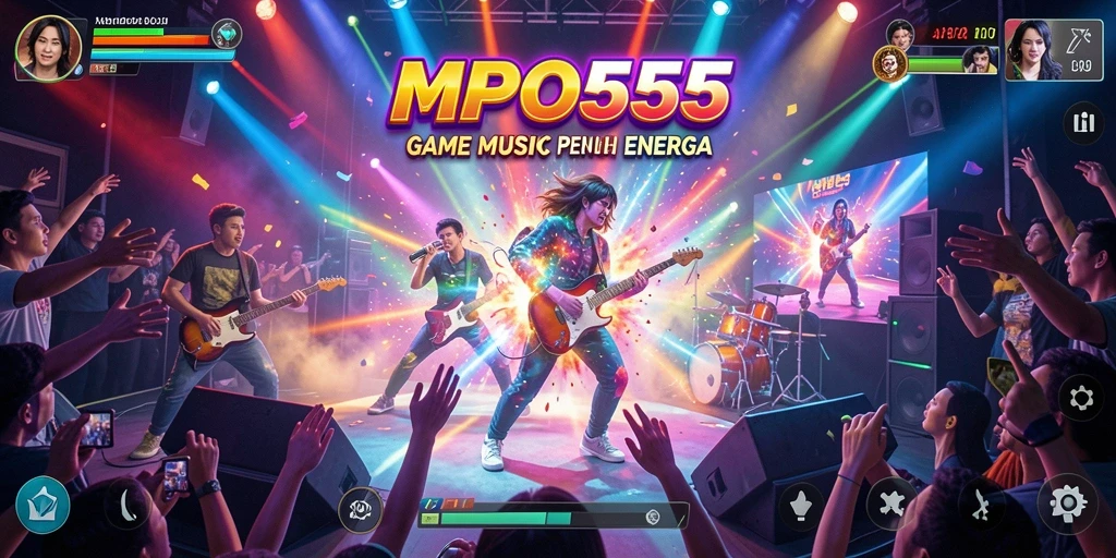 Tampilan menarik dari gameplay MPO555 yang menampilkan keseruan bermain musik.
