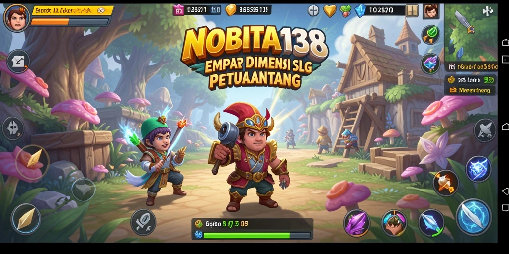 Screenshot gameplay NOBITA138 dengan tampilan grafis yang menawan.