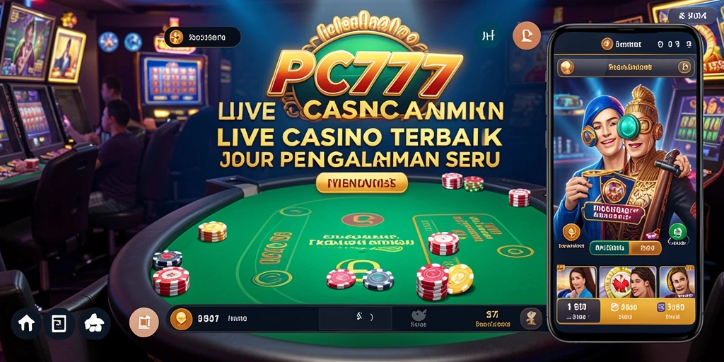 Gameplay langsung yang mendebarkan dari PC777 Live Casino.