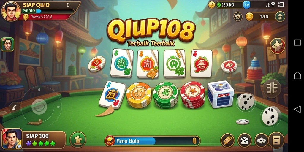 Tampilan gameplay seru dalam SIAP108 QiuQiu.
