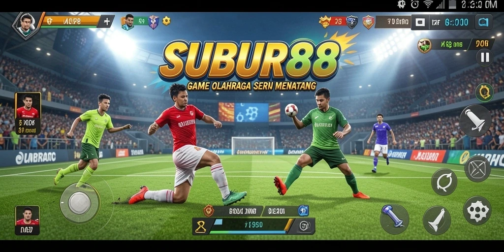 Gameplay SUBUR88 yang menyenangkan dengan berbagai pilihan olahraga.