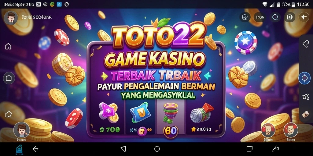 Tampilan gameplay TOTO22 yang menarik dan mendebarkan.