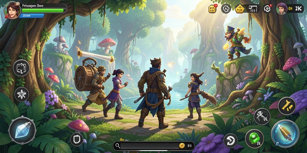 Tampilan gameplay ZK6 yang menggugah semangat petualangan.